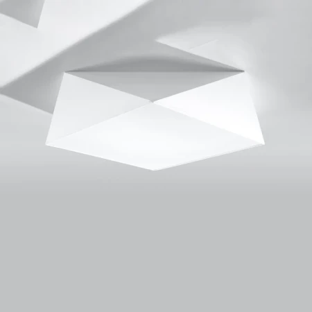 Plafon HEXA 45 biały SL.0692 - Sollux