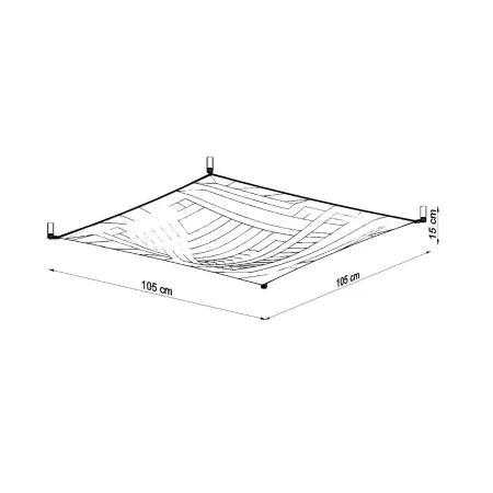 Plafon LUNA 2 biały SL.0738 - Sollux