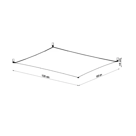 Plafon LUNA 3 biały SL.0739 - Sollux