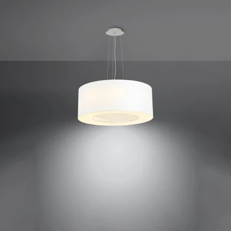Żyrandol SATURNO 50 biały SL.0747 - Sollux