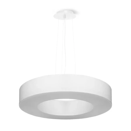 Żyrandol SATURNO SLIM 50 biały SL.0749 - Sollux