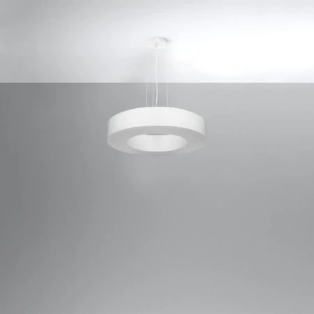 Żyrandol SATURNO SLIM 50 biały SL.0749 - Sollux