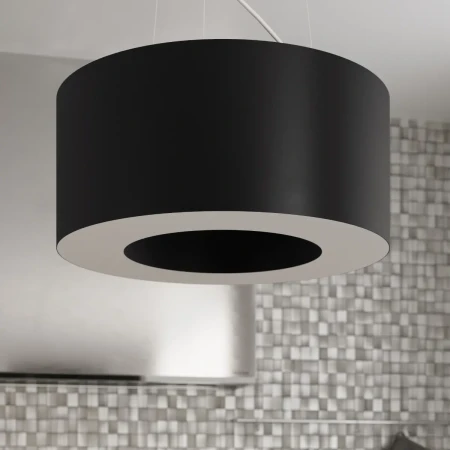 Żyrandol SATURNO SLIM 50 czarny SL.0750 - Sollux
