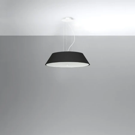 Żyrandol VEGA 60 czarny SL.0766 - Sollux