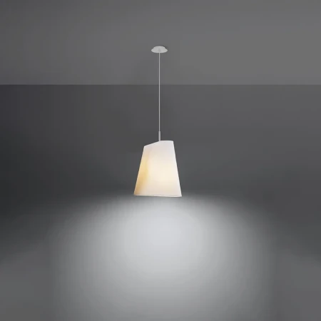 Żyrandol BLUM 1 biały SL.0769 - Sollux