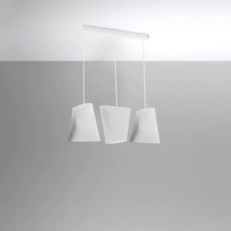 Żyrandol BLUM 3 biały SL.0771 - Sollux