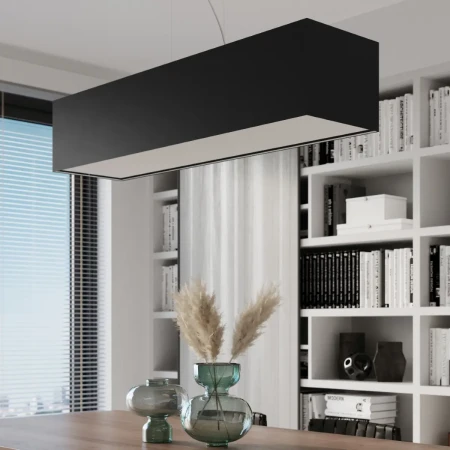 Żyrandol SANTA BIS 80 czarny SL.0780 - Sollux