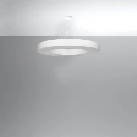 Żyrandol SATURNO SLIM 90 biały SL.0797 - Sollux
