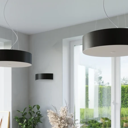 Żyrandol SKALA 60 czarny SL.0800 - Sollux