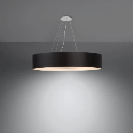 Żyrandol SKALA 80 czarny SL.0804 - Sollux