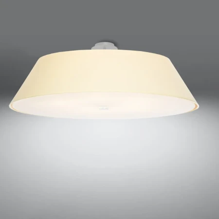 Plafon VEGA 70 biały SL.0821 - Sollux