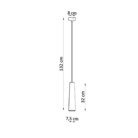 Lampa wisząca ceramiczna ELECTRA SL.0845 - Sollux