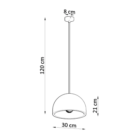 Lampa wisząca PABLITO SL.0847 - Sollux