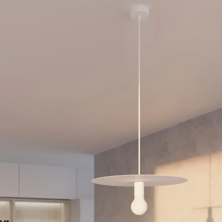 Lampa wisząca FLAVIO biała SL.0852 - Sollux