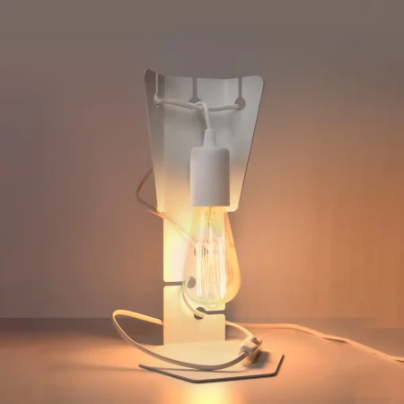 Lampa biurkowa ARBY biała SL.0879 - Sollux