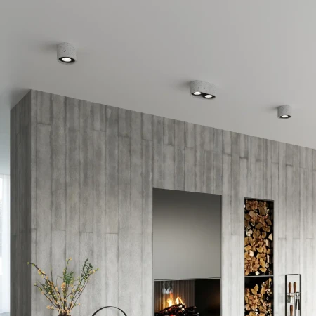 Plafon BASIC 2 beton SL.0882 - Sollux