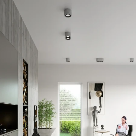 Plafon BASIC 2 beton SL.0882 - Sollux