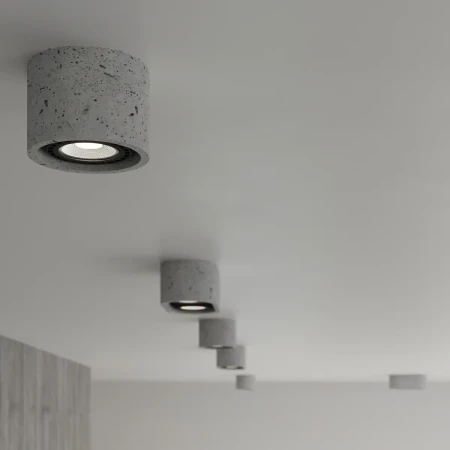 Plafon BASIC 2 beton SL.0882 - Sollux