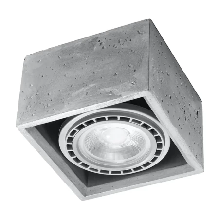 Plafon QUATRO 1 beton SL.0883 - Sollux