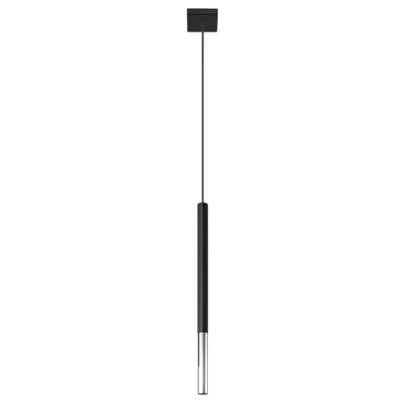 Lampa wisząca MOZAICA 1 czarny/chrom SL.0885 - Sollux