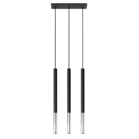 Lampa wisząca MOZAICA 3L czarny/chrom SL.0886 - Sollux