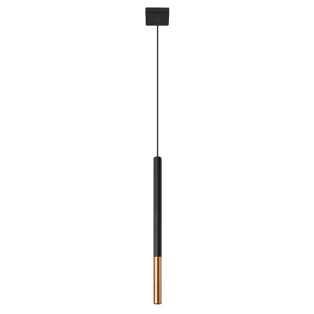 Lampa wisząca MOZAICA 1 czarny/miedź SL.0888 - Sollux
