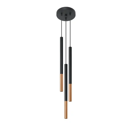 Lampa wisząca MOZAICA 3P czarny/miedź SL.0890 - Sollux