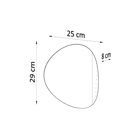 Kinkiet SENSES biały SL.0934 - Sollux