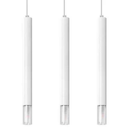 Lampa wisząca WEZYR 3 biała SL.0959 - Sollux