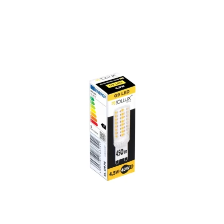 Żarówka LED G9 3000K 4,5W 450lm SL.0974 - Sollux