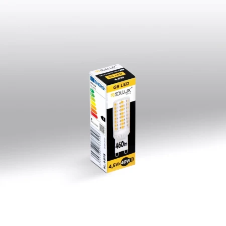 Żarówka LED G9 4000K 4,5W 460lm SL.0975 - Sollux