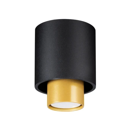 Plafon NESI czarny SL.0982 - Sollux