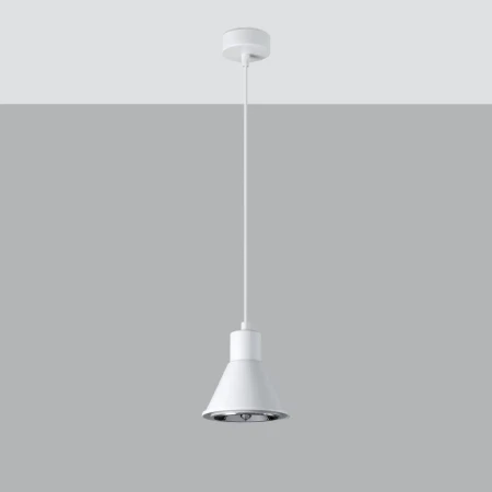 Lampa wisząca TAZILA 1 biała [ES111] SL.0987 - Sollux