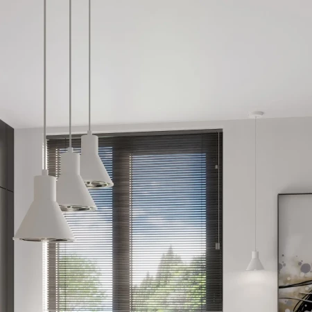 Lampa wisząca TAZILA 3 biała [ES111] SL.0988 - Sollux