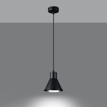 Lampa wisząca TAZILA 1 czarna [ES111] SL.0989 - Sollux