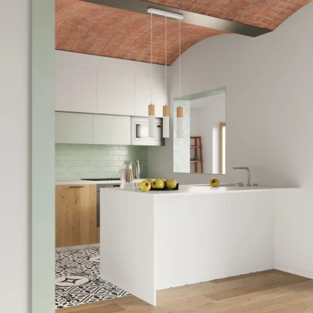 Lampa wisząca PABLO 3P biała SL.1013 - Sollux