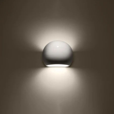 Kinkiet lakierowany GLOBE biały połysk SL.1026 - Sollux