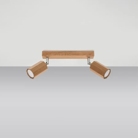 Plafon ZEKE 2 dąb SL.1029 - Sollux