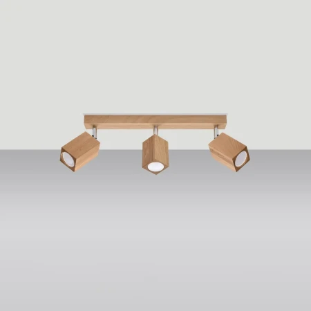 Plafon KEKE 3 dąb SL.1037 - Sollux