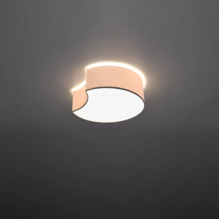 Plafon CIRCLE 1 biały SL.1050 - Sollux