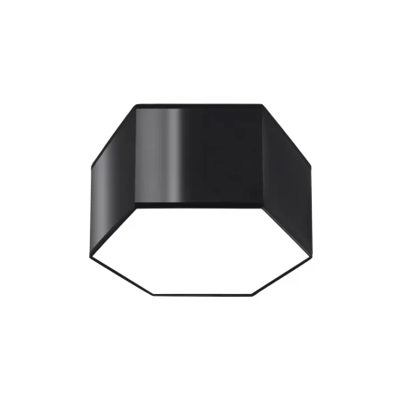 Plafon SUNDE 15 czarny SL.1061 - Sollux
