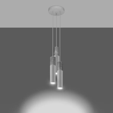 Lampa wisząca BORGIO 3P biały SL.1080 - Sollux