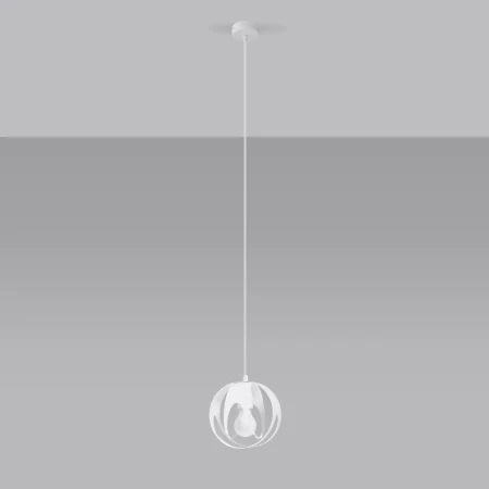 Lampa wisząca TULOS 1 biała SL.1083 - Sollux