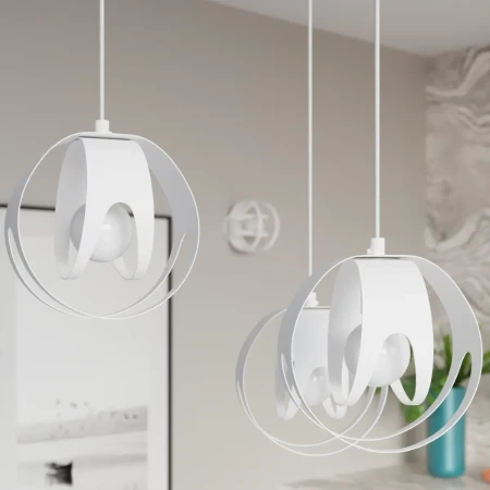 Lampa wisząca TULOS 3L biała SL.1085 - Sollux