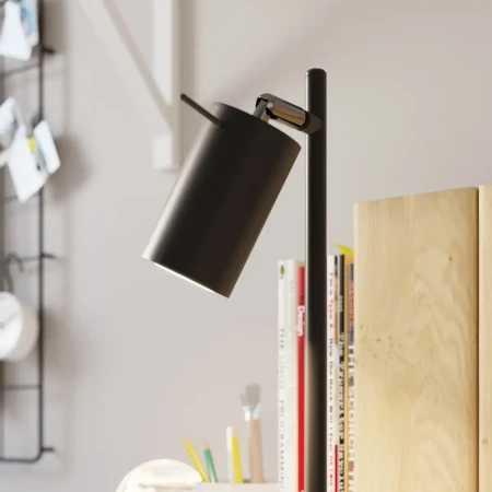 Lampa biurkowa RING czarna SL.1091 - Sollux
