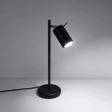 Lampa biurkowa RING czarna SL.1091 - Sollux