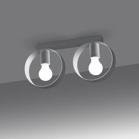 Plafon TITRAN 2 biały SL.1135 - Sollux