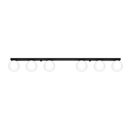 Plafon YOLI 6 czarny SL.1155 - Sollux