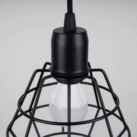 Lampa wisząca SUBA 3P czarna SL.1166 - Sollux
