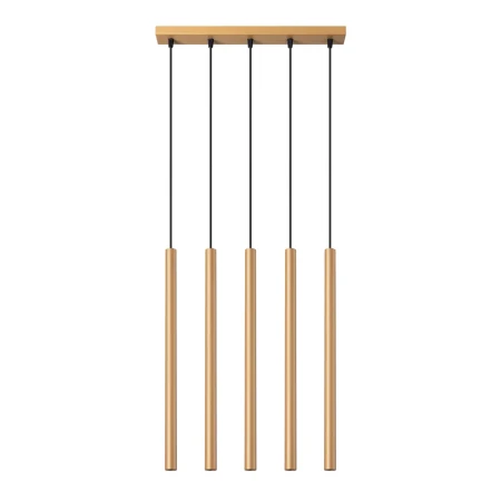 Lampa wisząca PASTELO 5L złota SL.1173 - Sollux